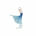 Dekorativ Figur DKD Home Decor Blå Romantisk Balletdanser 13 x 6 x 23 cm