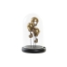 Decoratieve figuren DKD Home Decor Zwart Gouden 14 x 14 x 22 cm