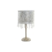 Stolní lampa DKD Home Decor Stříbřitý Kov