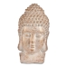 Decoratief tuinfiguur Boeddha Kop Wit/Goud Polyresin (35 x 65,5 x 38 cm)