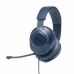 Headphone with Microphone JBL QUANTUM100 BLUE Blue Black