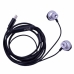 Auriculares com microfone Cool Prateado