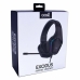 Auriculares com microfone Cool Preto