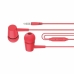 Auriculares com microfone Cool Vermelho