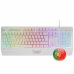 Clavier Mars Gaming Blanc