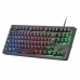 Keyboard Mars Gaming Black QWERTY