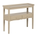 Hall Table with Drawers Cream 90 x 33 x 75 cm