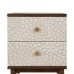 Nightstand MANACOR White Brown