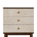 Nightstand MANACOR White Brown