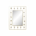 Wall mirror DKD Home Decor Golden Flower 70 x 5 x 100 cm