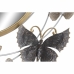 Espejo de pared DKD Home Decor Dorado Malva Mariposas 75 x 6,5 x 73 cm