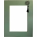 Miroir mural DKD Home Decor Rouge Vert Doré Oriental 70 x 2 x 90,5 cm