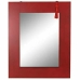 Espejo de pared DKD Home Decor Negro Rojo Oriental 70 x 2 x 90 cm