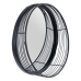 Wall mirror Black 41 x 13 x 41 cm