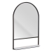 Wall mirror White Black 60 x 2,5 x 90 cm