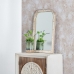 Wall mirror White 51 x 3 x 76 cm