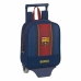 Schulrucksack mit Rädern 805 F.C. Barcelona M280 Granatrot Marineblau