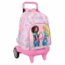 Mochila Escolar Barbie Painterly Cor de Rosa Azul celeste 33 x 45 x 22 cm