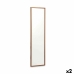 Espejo de pared 82707 Bronce 30 x 120 cm Rectangular (2 Unidades)