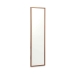 Espejo de pared 82707 Bronce 30 x 120 cm Rectangular (2 Unidades)