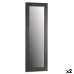 Espejo de pared 77498 Gris 46 x 136 x 2 cm Rectangular (2 Unidades)