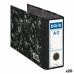 Lever Arch File DOHE Black 28,7 x 21 x 7,5 cm (20 Units)