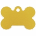 Placa identificativa Imarc Bone Amarelo Dourado