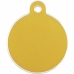 Identification plate Imarc Circle Yellow Golden