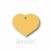 Идентификационна табела Imarc Heart Жълт