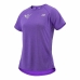 Dames-T-Shirt met Korte Mouwen New Balance Valencia Marathon Paars