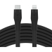 Cable USB-C a Lightning Belkin CAA009BT3MBK 3 m Negro