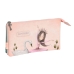 Dobbelt carry-all Santoro Swan lake Grå Pink 22 x 12 x 3 cm