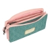 Dobbelt carry-all Santoro Swan lake Grå Pink 22 x 12 x 3 cm