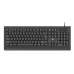 Tastatur Ewent EW3286 Sort Spansk qwerty QWERTY