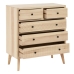 Cassettiera MARIE 85 x 40 x 95 cm Naturale Legno DMF