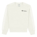 Camisola Infantil Champion Crewneck Logo Branco