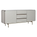 Credenza Home ESPRIT Bianco Marrone Dorato Legno Legno MDF 183 X 41,5 X 80 cm