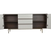 Credenza Home ESPRIT Bianco Marrone Dorato Legno Legno MDF 183 X 41,5 X 80 cm