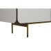 Dientafel Home ESPRIT Wit Bruin Gouden Hout Hout MDF 183 X 41,5 X 80 cm