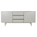 Credenza Home ESPRIT Bianco Marrone Dorato Legno Legno MDF 183 X 41,5 X 80 cm