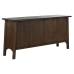 Dientafel Home ESPRIT Bruin Mangohout 160 x 43 x 80 cm