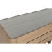 Cajonera Home ESPRIT Natural Gris claro Moderno 120 x 40 x 80 cm