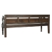 Bænk Home ESPRIT Mørkebrun Teak 196 x 68 x 82 cm