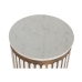 Table d'appoint Home ESPRIT Blanc Naturel 41 x 41 x 52 cm