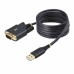 Καλώδιο USB Startech 1P6FFC-USB-SERIAL Μαύρο 2 m