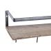 Planken DKD Home Decor Uz sienas piestiprināts mēteļa pakaramais Koks MDF 61 x 14 x 19,5 cm Metāls