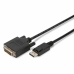 Cable DisplayPort Digitus Negro 2 m