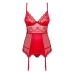 Body Corset Lovica Obsessive OB3360 Vermelho L/XL