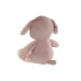 Peluche Home ESPRIT Branco Castanho Cinzento Cor de Rosa Poliéster Animal 25 x 20 x 28 cm (4 Unidades)