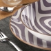 Assiettes Versa Denali Gris Porcelaine